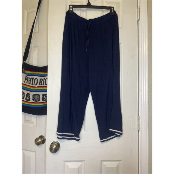 Secret Treasures Pants - Secret Treasures Women’s Navy Lounge Pants – Size M (8–10) Sleepwear Wide Leg